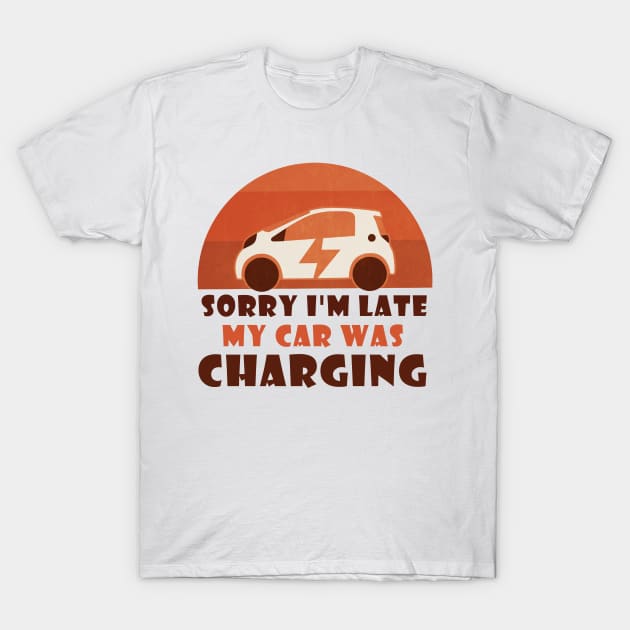 Electric car charging T-Shirt by Picasso_design1995